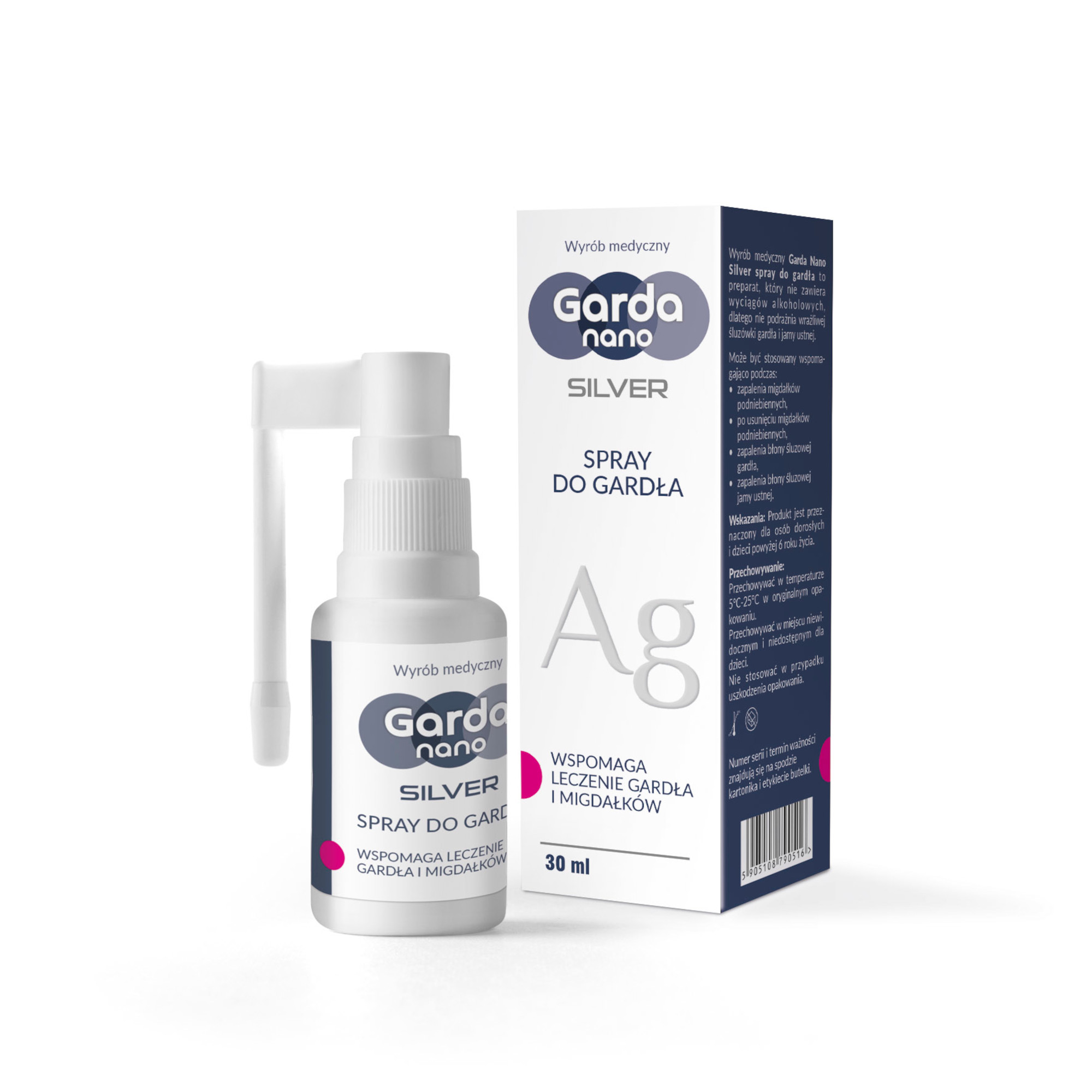 Salvum Labs, Garda Nano Silver, spray, 30 ml zdjęcie