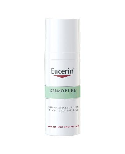 Eucerin DermoPure Krem kojący w trakcie kuracji przeciwtrądzikowych skóra trądzikowa i z niedoskonałościami, 50 ml, cena, wskazania, skład zdjęcie