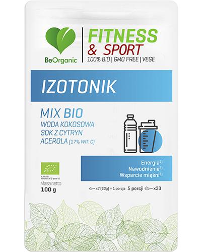 BeOrganic Fitness&Sport Izotonik Bio, 100 g zdjęcie