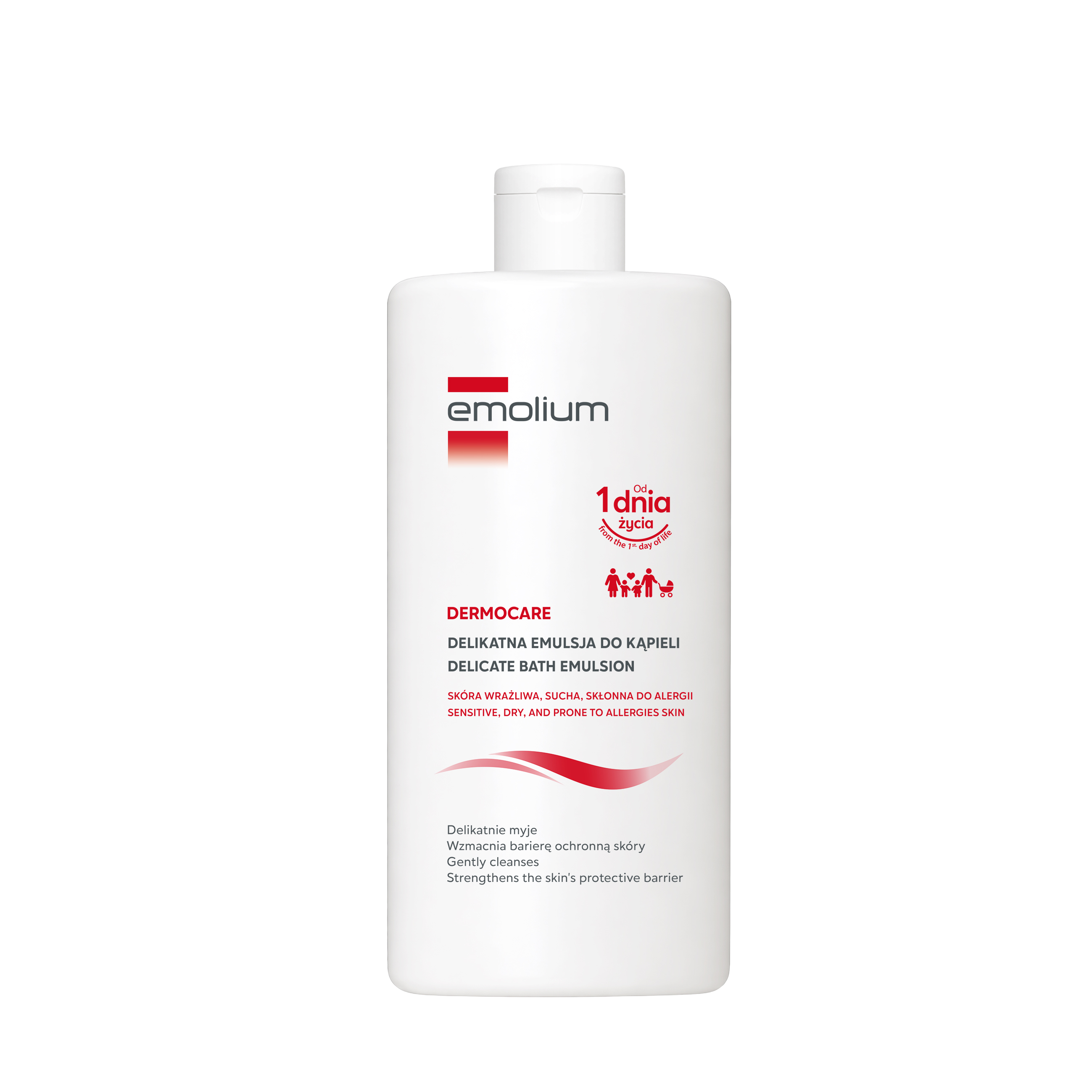 Emolium Dermocare, Emulsja do kąpieli, 750 ml  zdjęcie