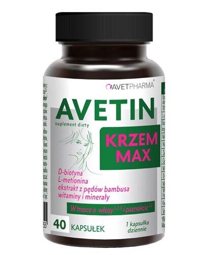 Avetin Krzem Max, 40 kapsułek zdjęcie