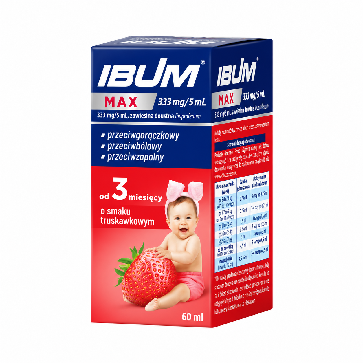 Ibum Max 333 mg/5 ml zawiesina doustna, 60 ml zdjęcie