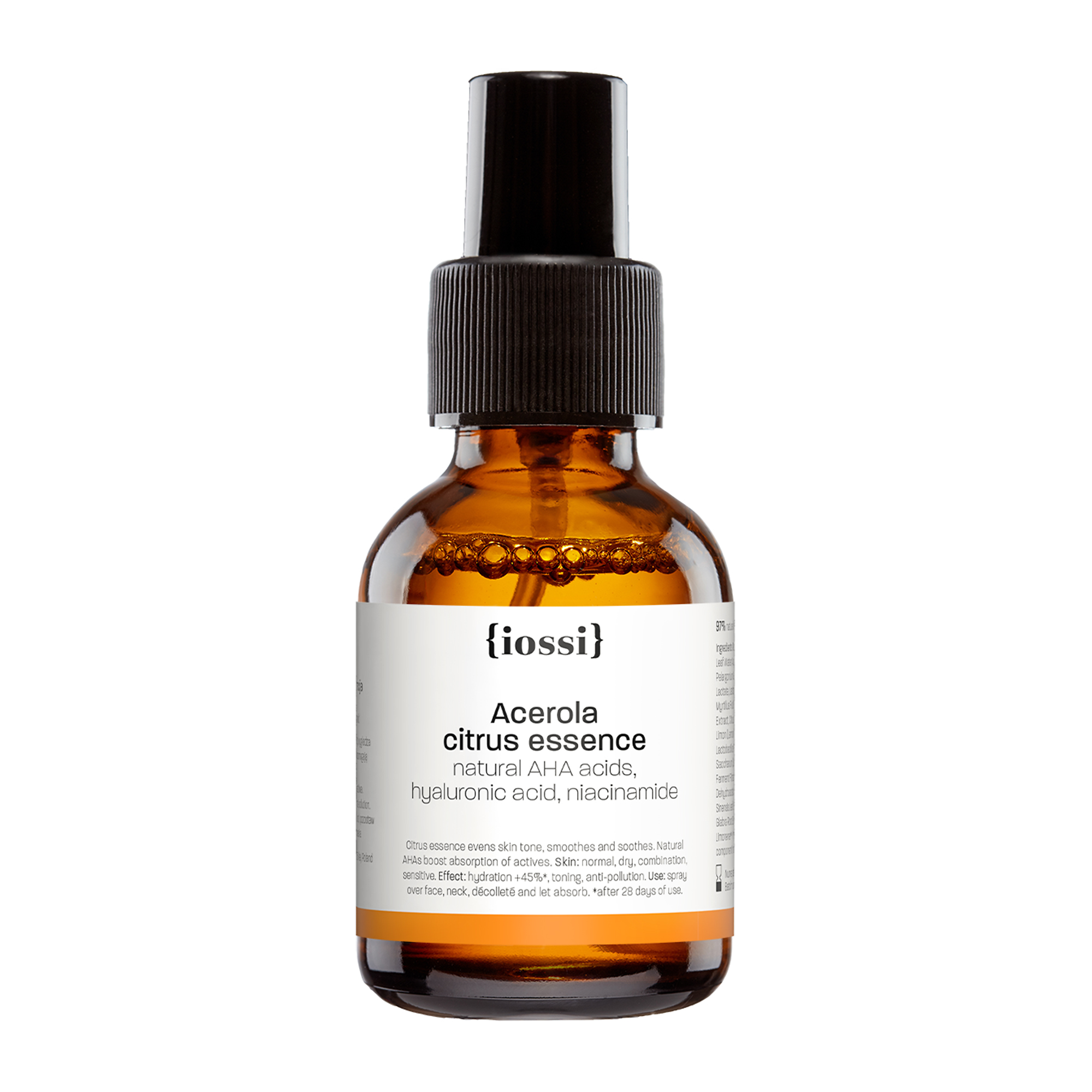 Iossi Acerola-Cytrusowa Esencja z kwasami AHA, kwasem hialuronowym i niacynamidem, 50 ml zdjęcie