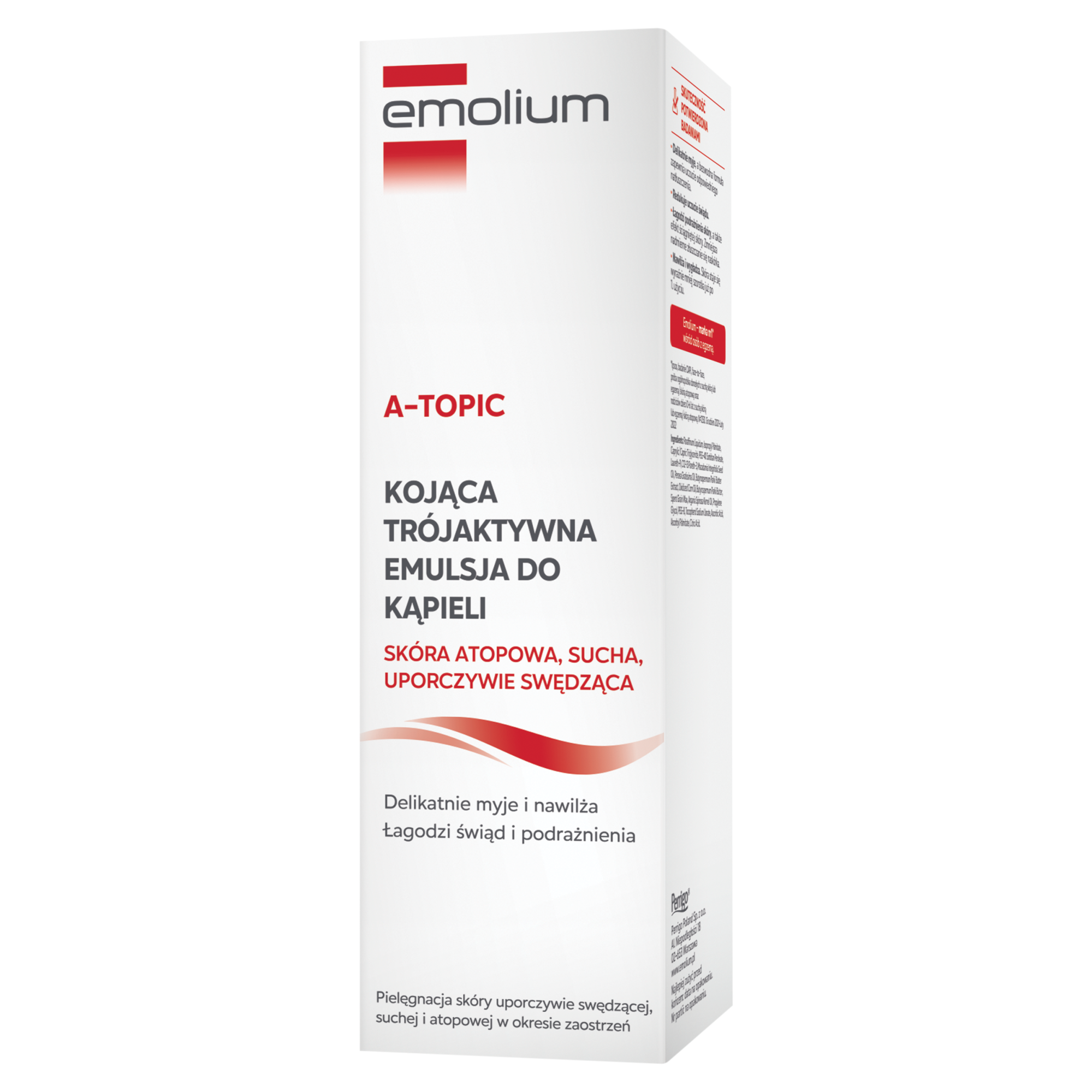 EMOLIUM A-TOPIC Emulsja trójaktywna do kąpieli, 200 ml zdjęcie
