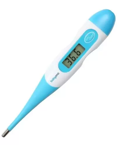 Babyono termometr elektroniczny z elastyczną końcówką 1 sztuka [788] zdjęcie
