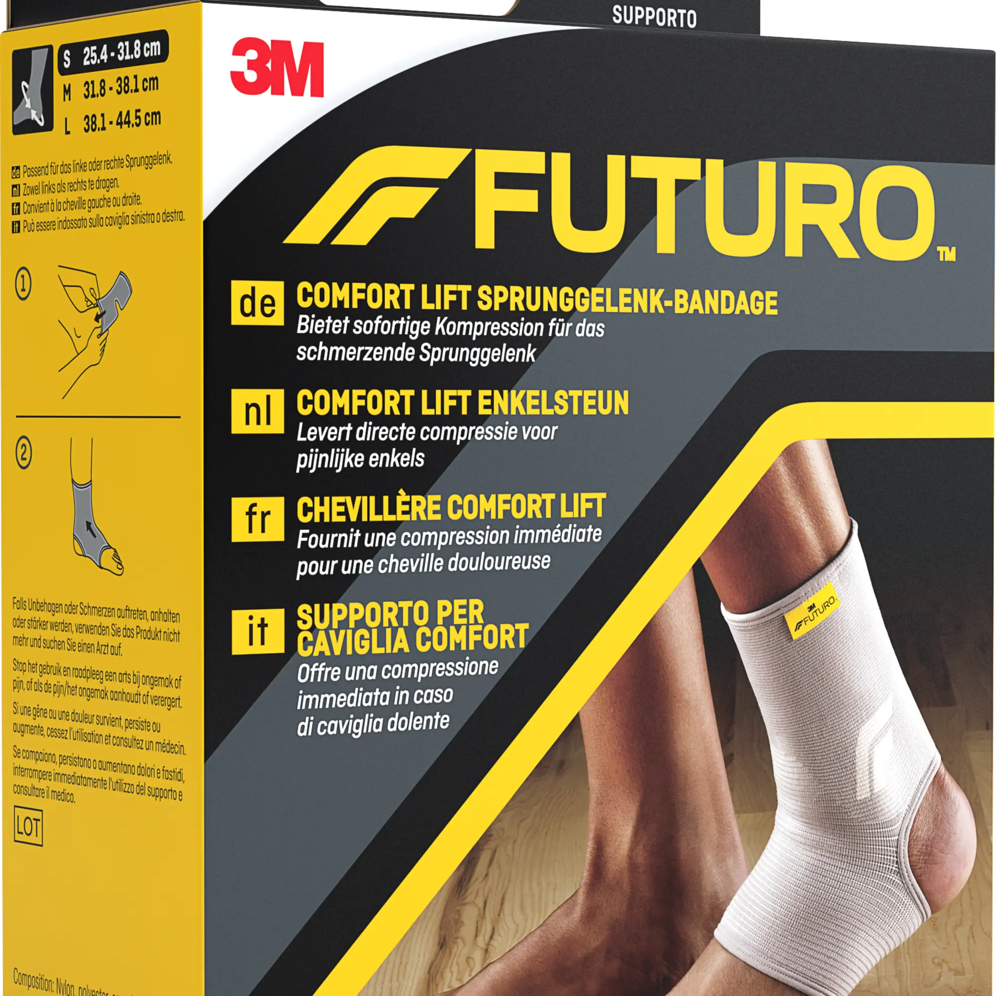 Futuro comfort stabilizator stawu skokowego S 1 sztuka