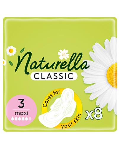 Naturella Classic Maxi Podpaski ze skrzydełkami, 8 sztuk zdjęcie
