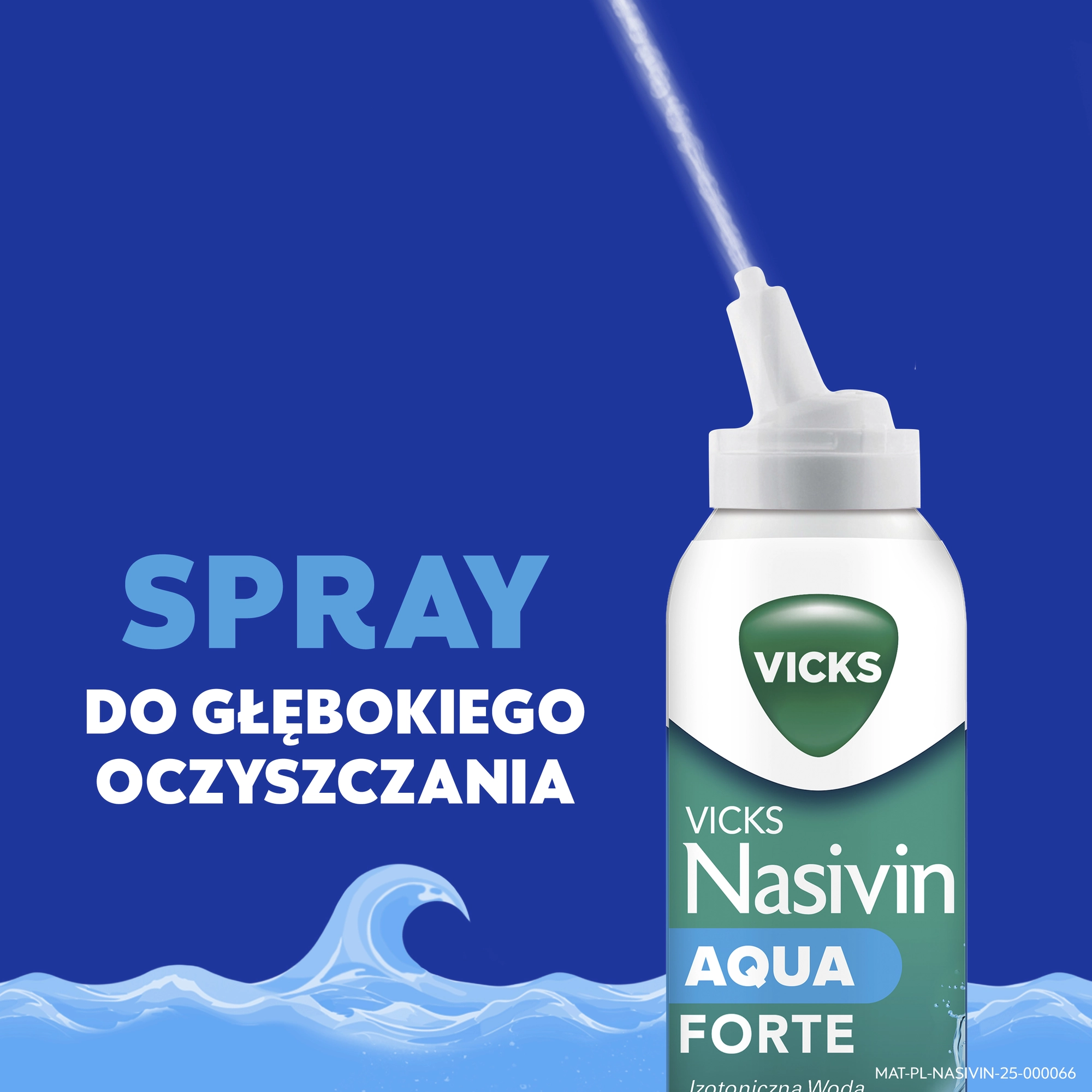 Vicks Nasivin Aqua Forte, spray, 120 ml