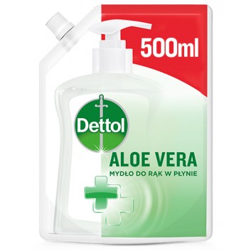 Dettol Aloe Vera Mydło do rąk w płynie, 500 ml