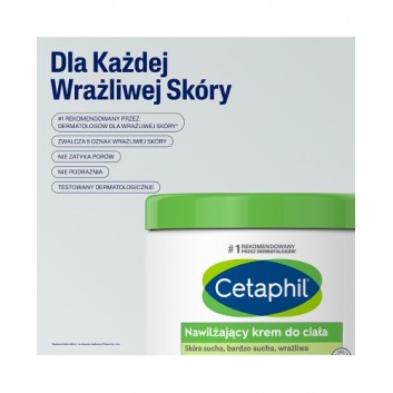 Cetaphil, krem nawilżający do ciała, 453 g