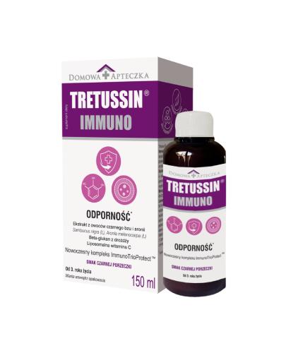 DOMOWA APTECZKA Tretussin Immuno płyn, 150 ml zdjęcie