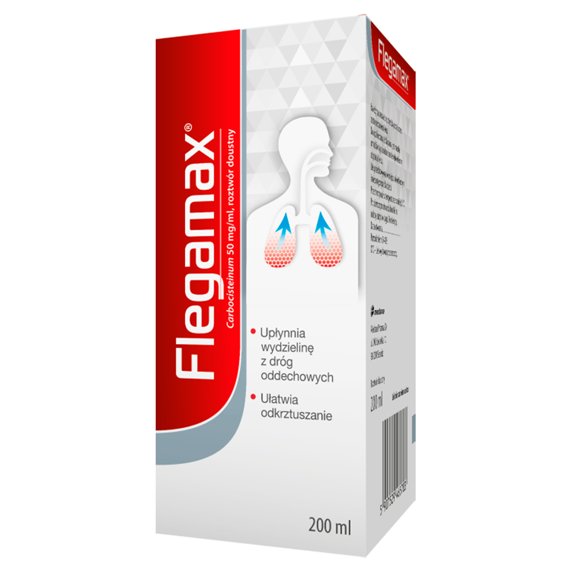 Flegamax 50 mg/ml roztwór doustny 200 ml zdjęcie