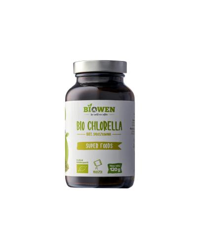 BIODIO, Bio Chlorella proszek, 120 g zdjęcie