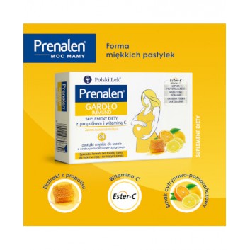 Prenalen Gardło Immuno 24 pastylki do ssania