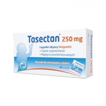 Tasectan 250mg proszek do stosowania u dzieci 20 saszetek
