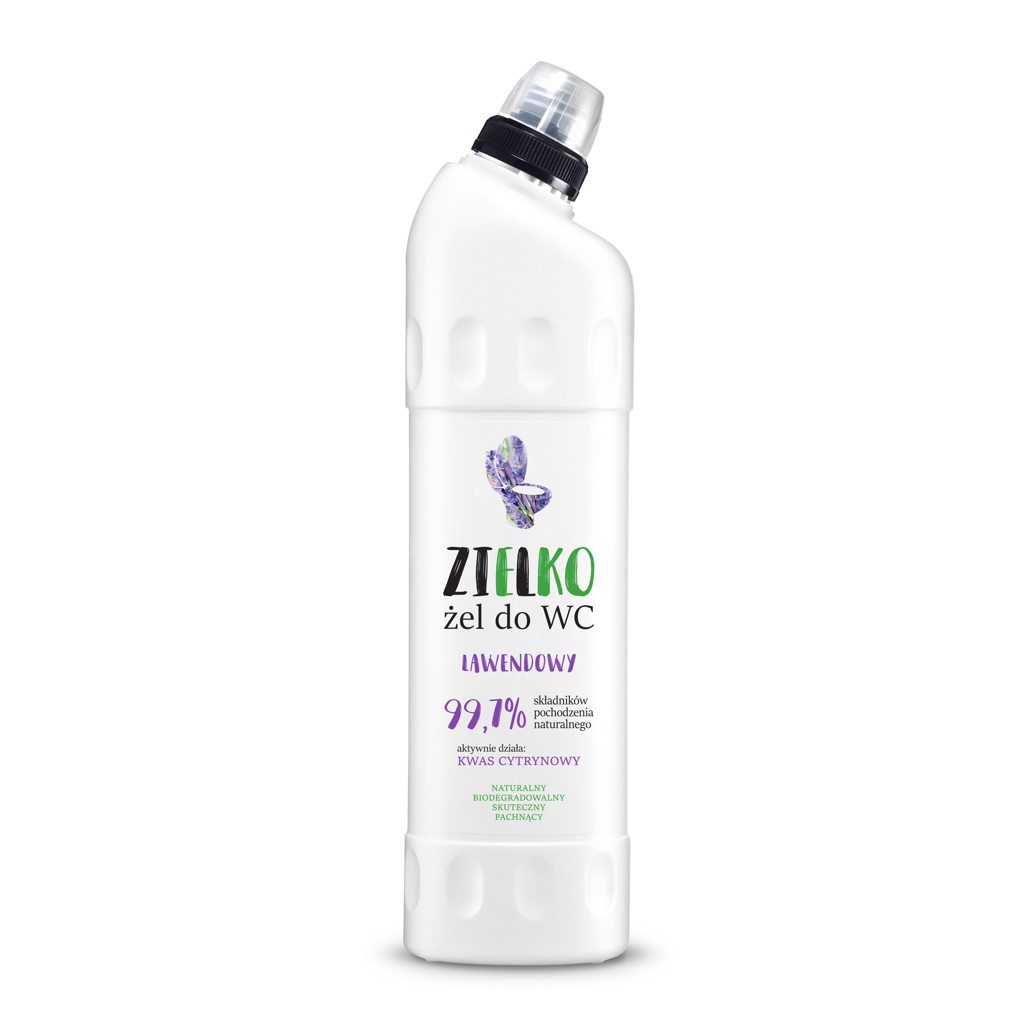 Zielko Żel do WC lawendowy, 75 ml zdjęcie