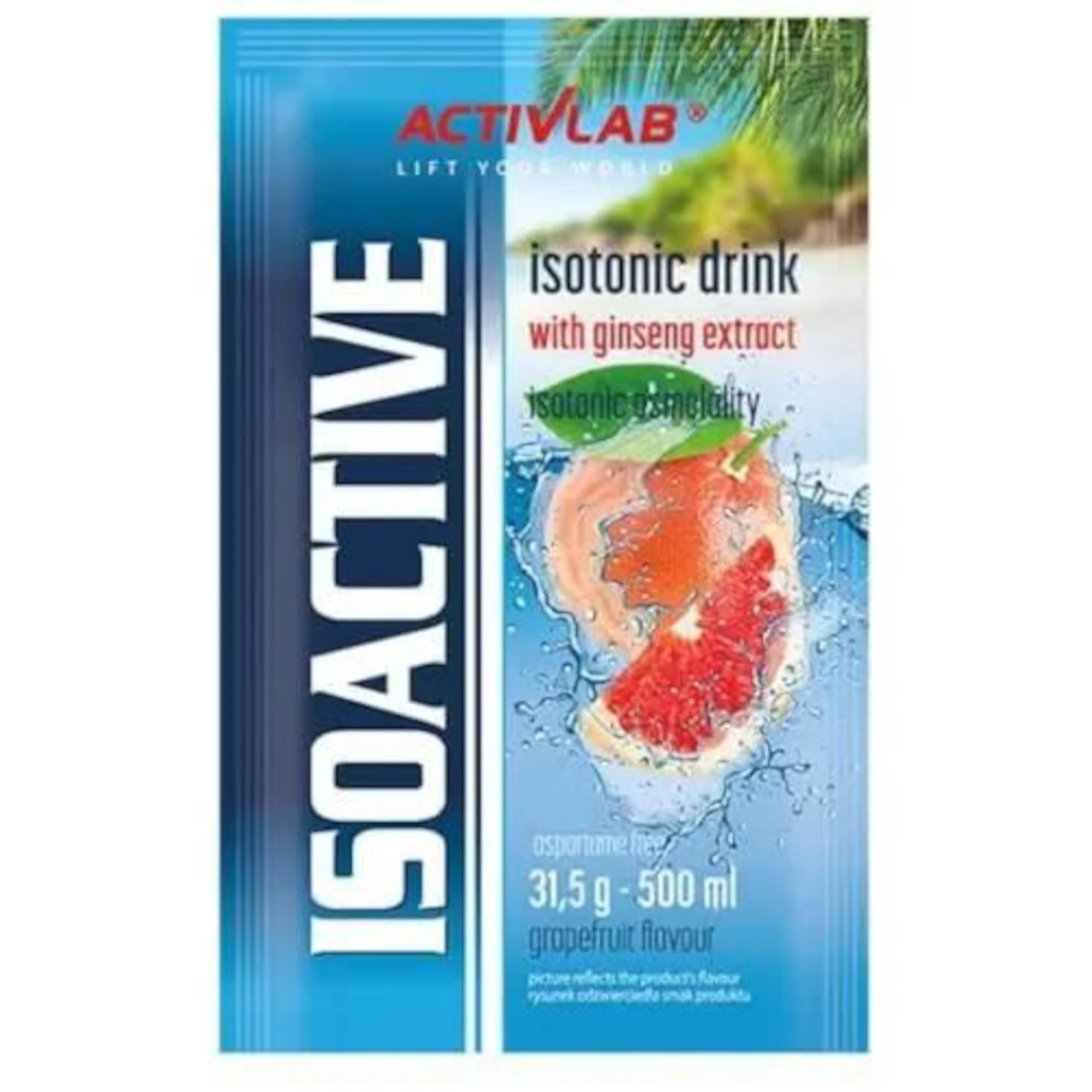 Activlab Isoactive grejpfrutowy 1 saszetka zdjęcie