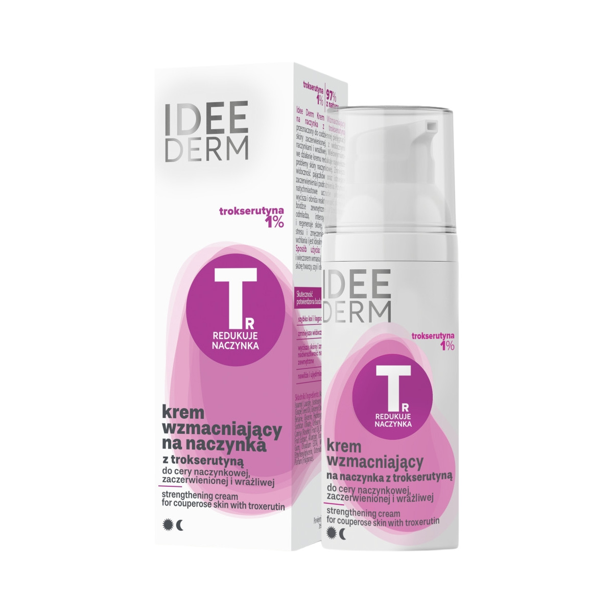 Idee Derm Krem wzmacniający na naczynka z trokserutyną, 50 ml zdjęcie