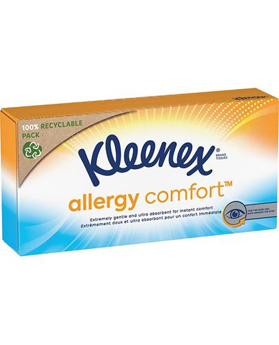 Kleenex Allergy Comfort Chusteczki higieniczne, 56 szt., cena, opinie, wskazania zdjęcie