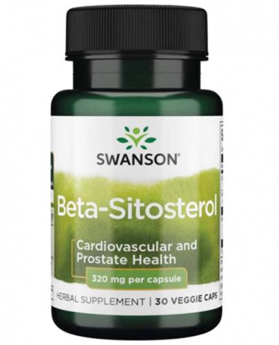 Swanson Beta - Sitosterol 320 mg - 30 kaps. - cena, opinie, właściwości zdjęcie