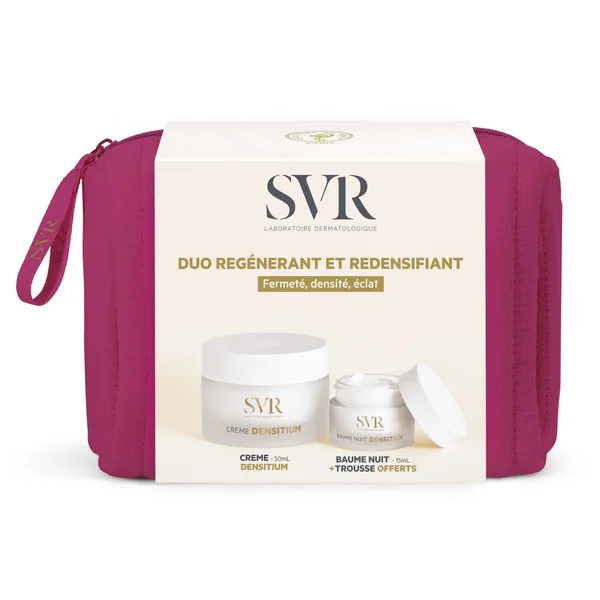 SVR Jędrność, Gęstość, Blask, Creme Densitium, krem na dzień, 50 ml + Baume Nuit Densitium, krem na noc, 15 ml [ZESTAW] zdjęcie