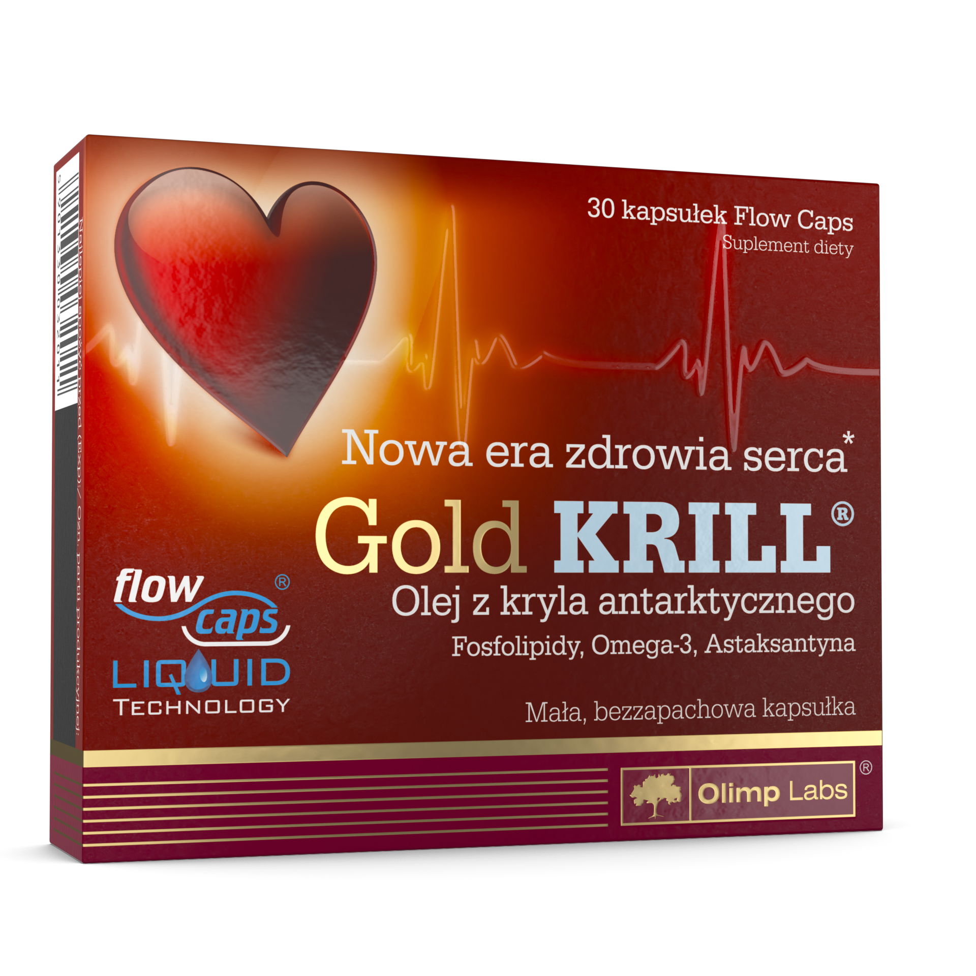 OLIMP, GOLD KRILL - 30 kaps. zdjęcie