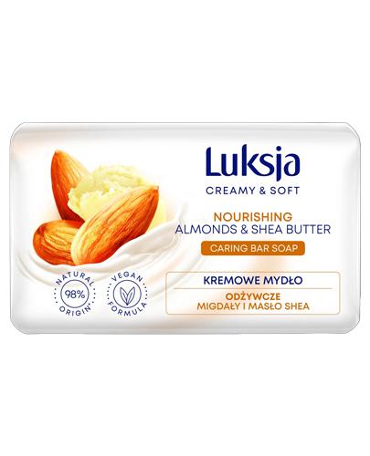 Luksja Creamy&Soft Odżywcze Migdały i Masło Shea Mydło w kostce, 90 g - cena, opinie, właściwości  zdjęcie