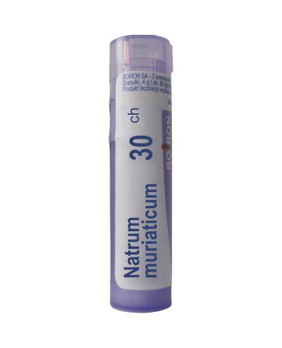 Boiron Natrum muriaticum 30 CH Granulki, 4 g, cena, opinie, skład zdjęcie