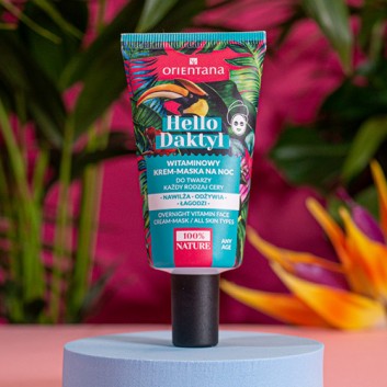 ORIENTANA Hello Daktyl Witaminowy Krem-Maska na Noc, 40 ml