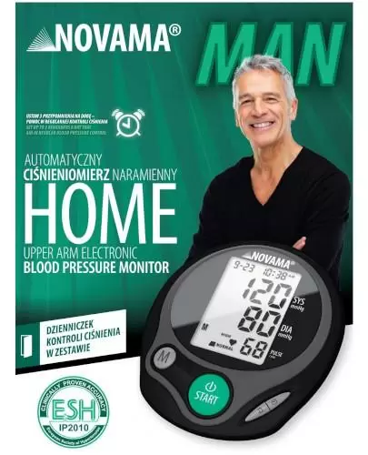 Novama Home Man automatyczny ciśnieniomierz naramienny 1 sztuka zdjęcie