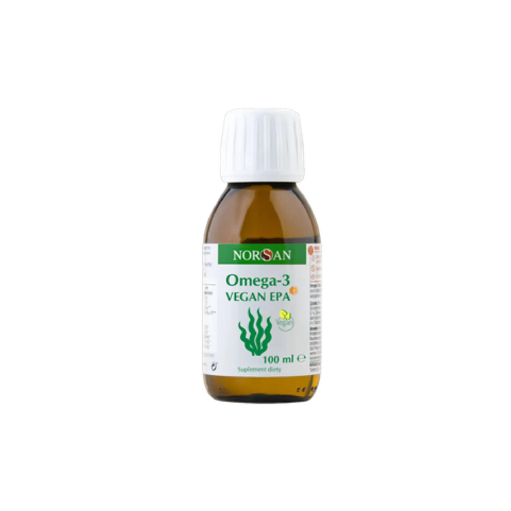 Norsan Omega-3 Vegan EPA, smak pomarańczowy, 100 ml zdjęcie