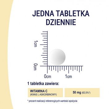 Naturell Witamina C dla dzieci 60 tabletek