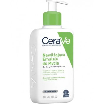 CeraVe nawilżająca emulsja do mycia dla skóry normalnej i suchej 236 ml