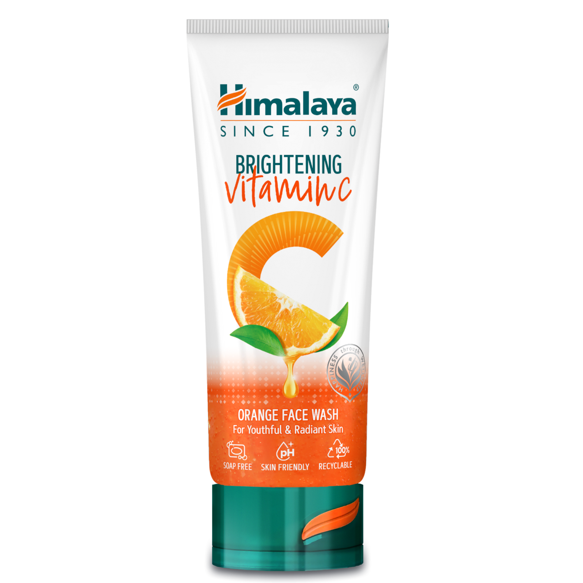 Himalaya, żel do mycia twarzy dla młodej cery z Witaminą C, Pomarańcza, 100 ml zdjęcie