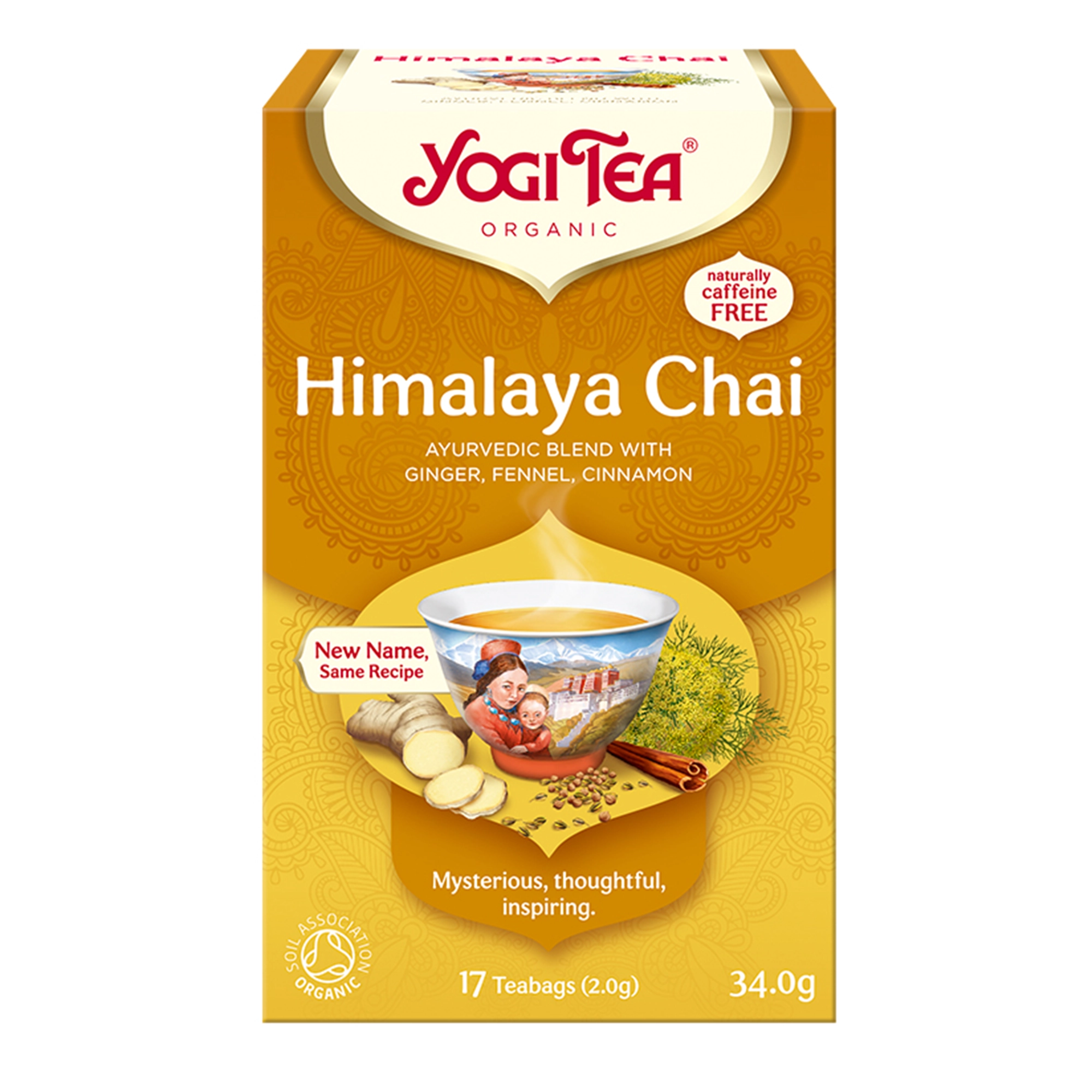 Yogi Tea Organic HIMALAYA Z Himalajów BIO - 17 sasz. zdjęcie