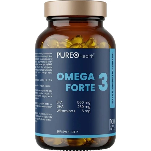 Pureo Health Omega 3 Forte, 100 kapsułek zdjęcie