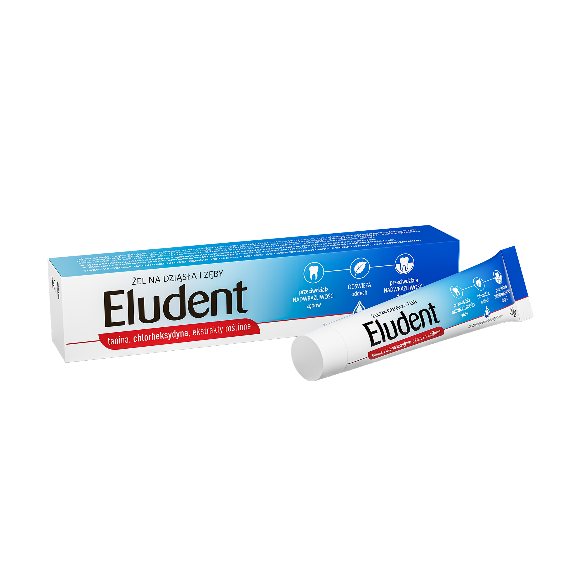 Eludent żel na dziąsła i zęby, 20 g zdjęcie
