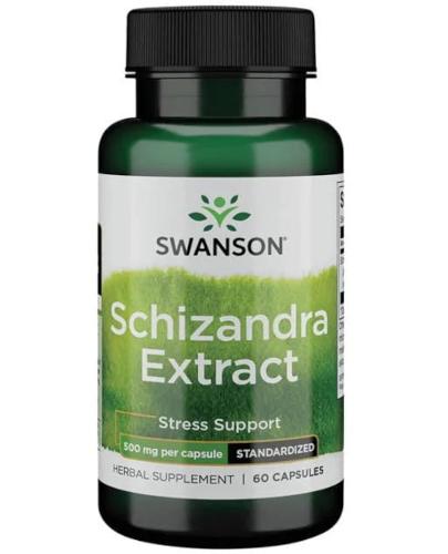 Swanson Schizandra extract - 60 kaps. Na wątrobę - cena, opinie, właściwości  zdjęcie