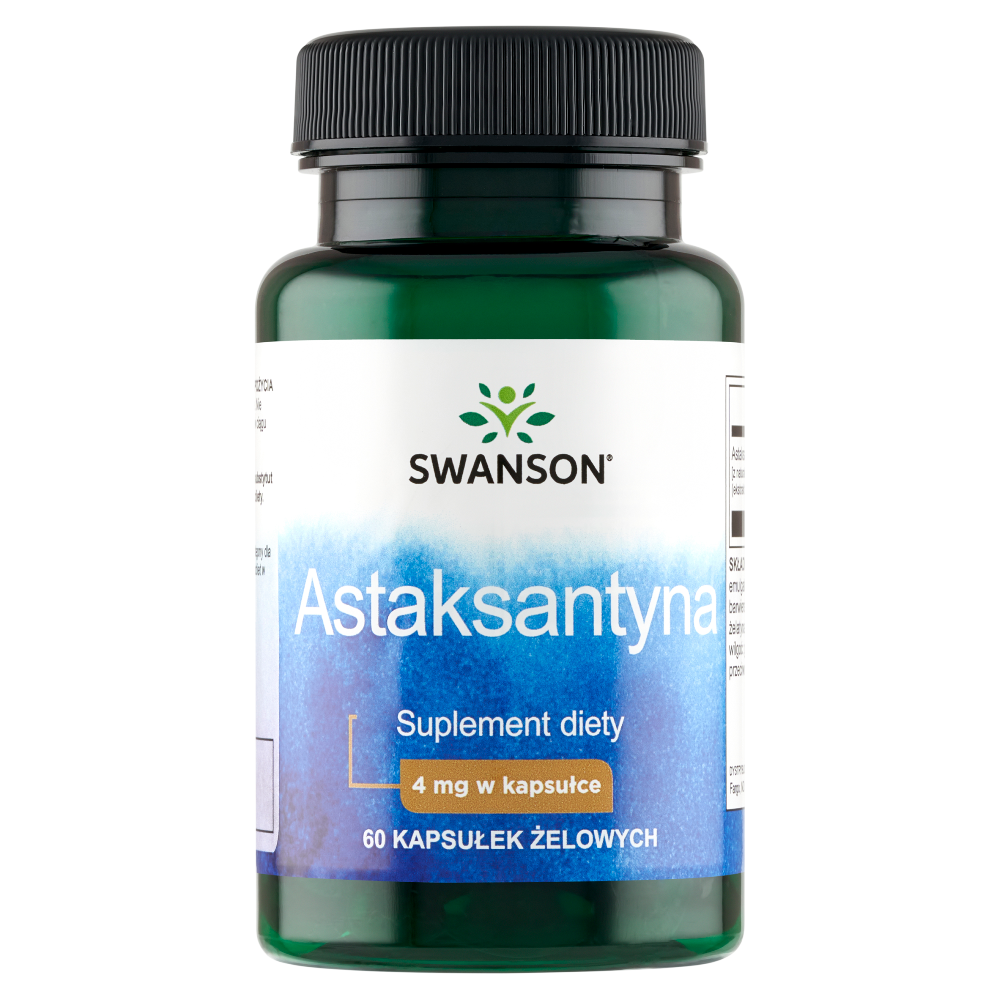 Swanson Astaksantyna 4 mg 60 kapsułek zdjęcie