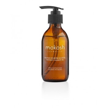 MOKOSH Szampon do włosów szorstkich, łamliwych i puszących się, Czereśnia z bursztynem, 200 ml