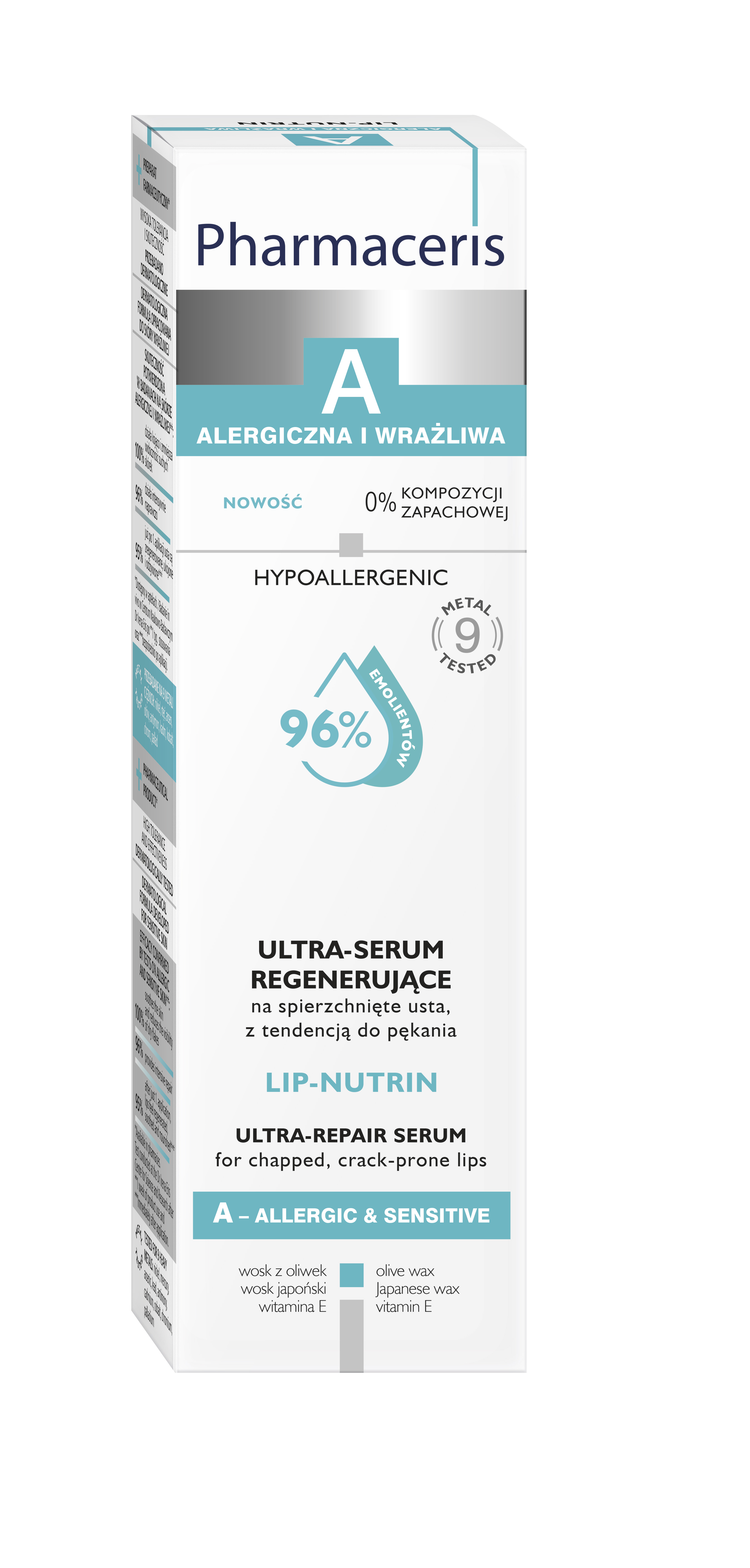 Pharmaceris A, Lip-Nutrin Ultra-Serum regenerujące na spierzchnięte usta, z tendencją do pękania, 15 ml zdjęcie