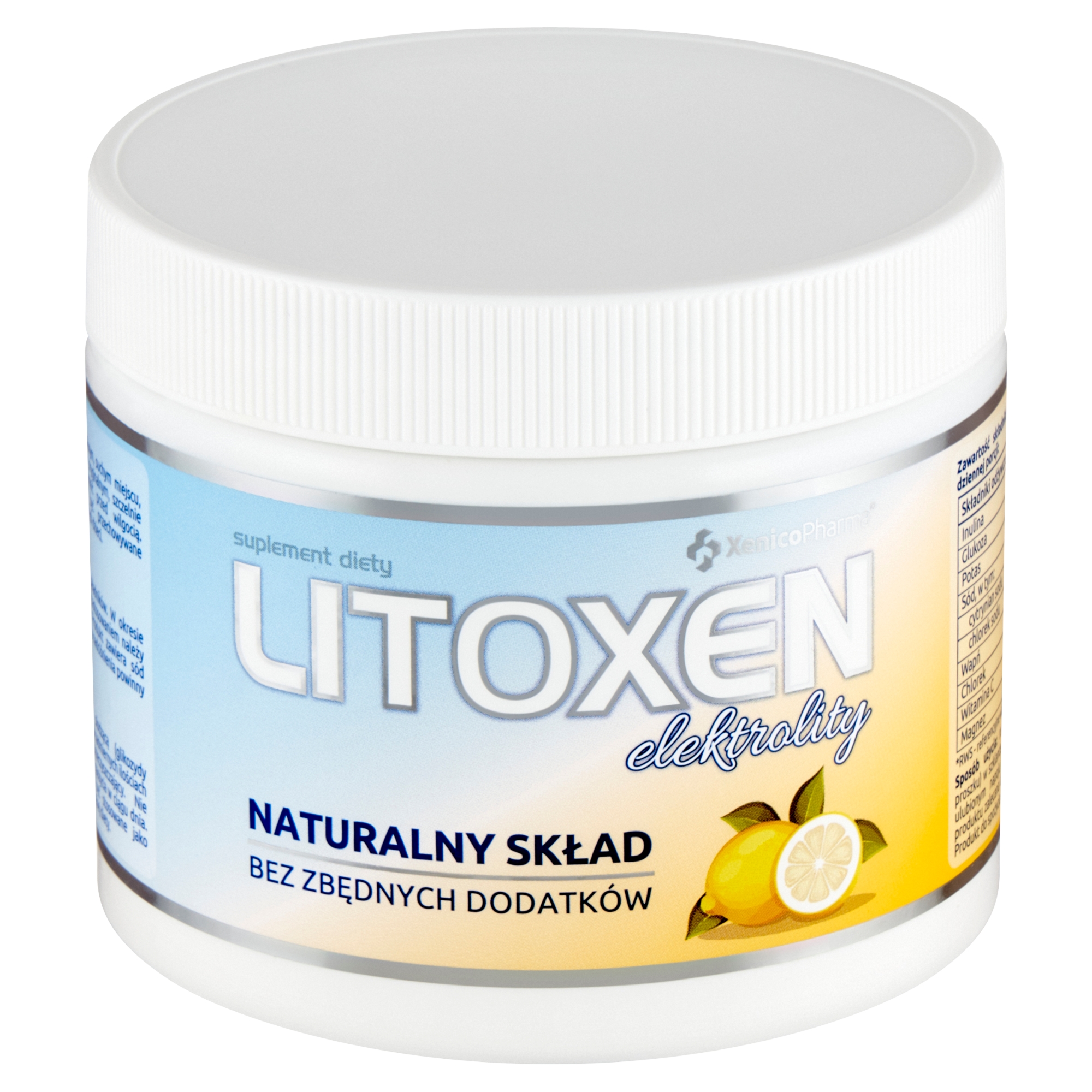Litoxen elektrolity o smaku cytrusowym, 30 porcji