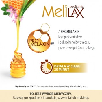 Melilax Pediatric mikrowlewka dla dzieci 6 sztuk