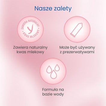 Lactacyd Caring Glide Intensywnie nawilżający żel intymny, 50 ml