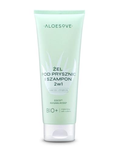 ALOESOVE Żel pod prysznic i szampon 2w1 BIO+, 250 ml zdjęcie