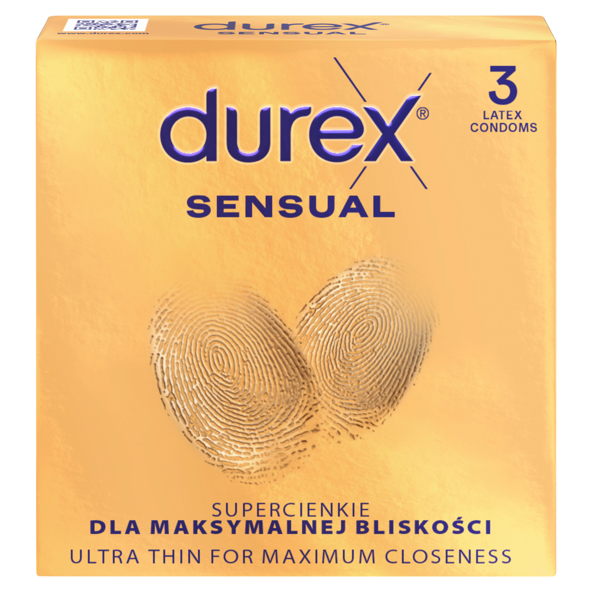 Durex Sensual, prezerwatywy 3 sztuki zdjęcie