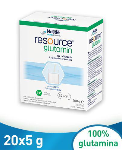 Resource Glutamin proszek 20x 5 g zdjęcie