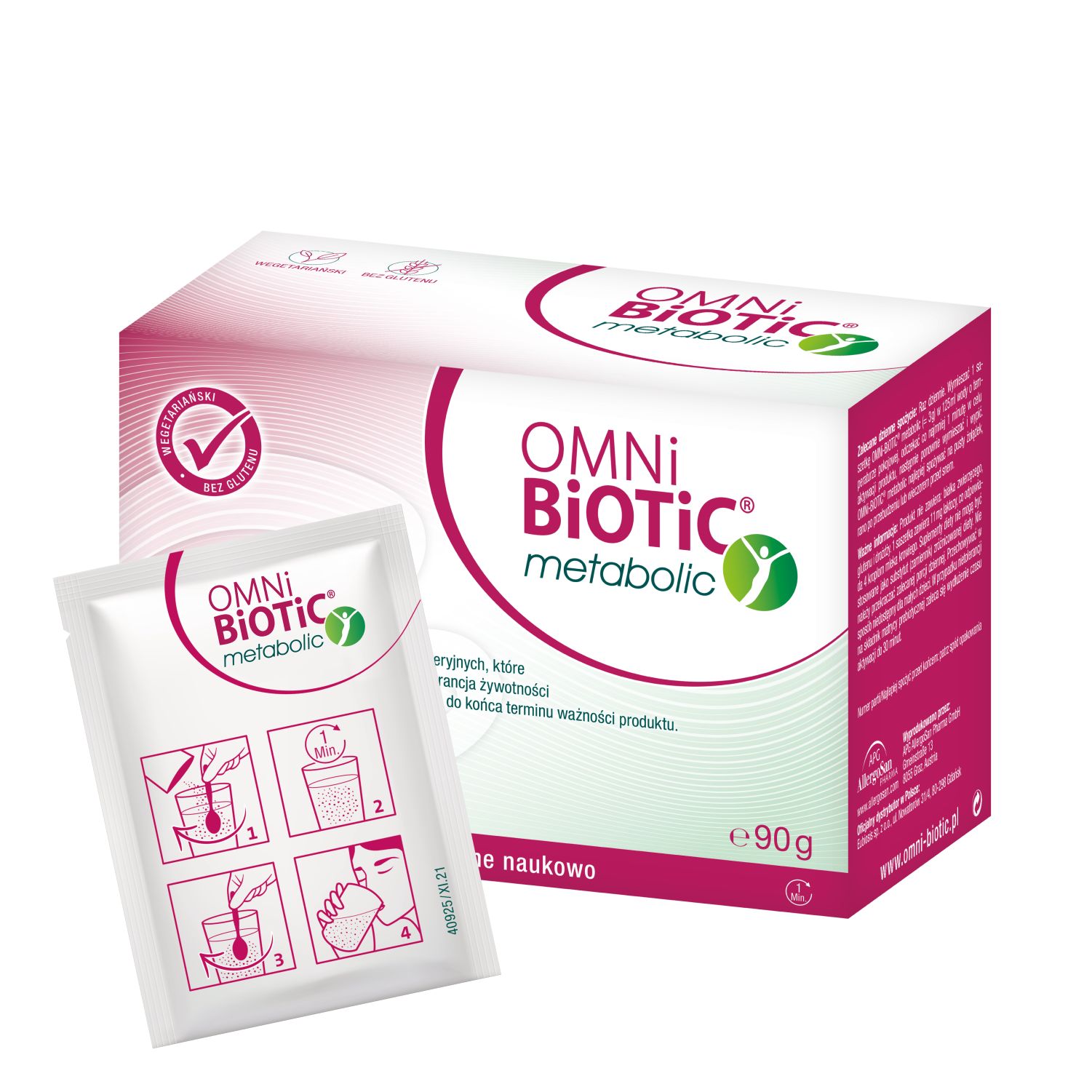 Omni-Biotic Metabolic, proszek, 30 saszetek