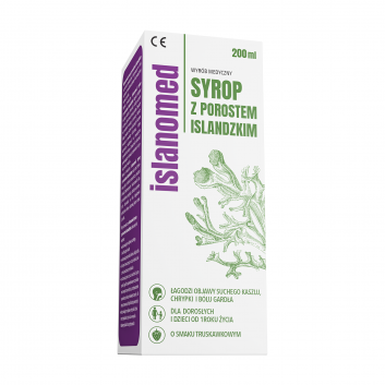 ISLANOMED Syrop z porostem islandzkim, 200 ml