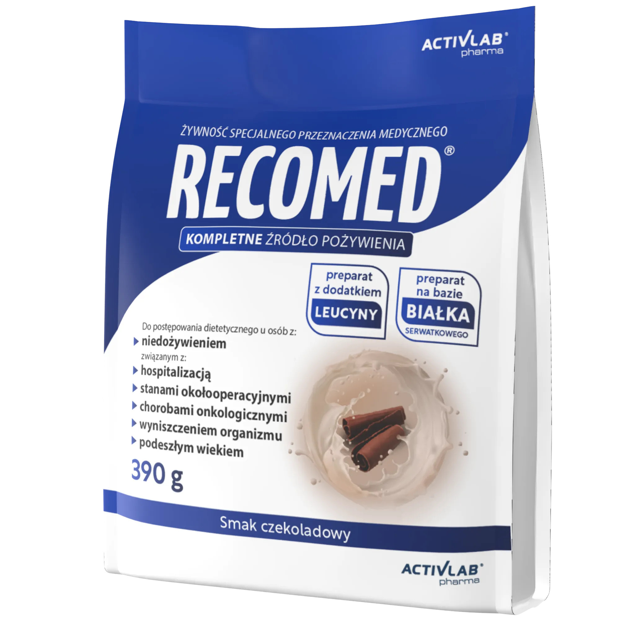 RecoMed, proszek, smak czekolada, 390 g zdjęcie